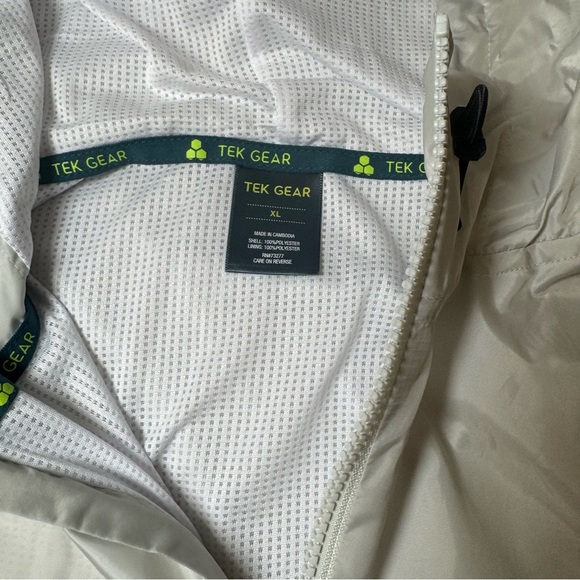 Tek Gear Lined Long Sleeve Windbreaker - Picture 5 of 6